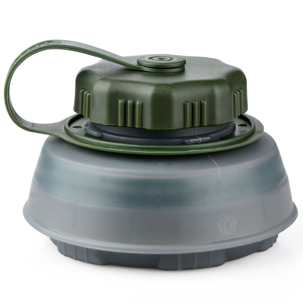 Outdoor Camping Kettle - ขวดน้ำ TPU แบบพับได้ขนาด 750 มล. กาต้มน้ำน้ำหนักเบาทนทานสำหรับการตั้งแคมป์แบกเป้เดินป่าปีนเขา