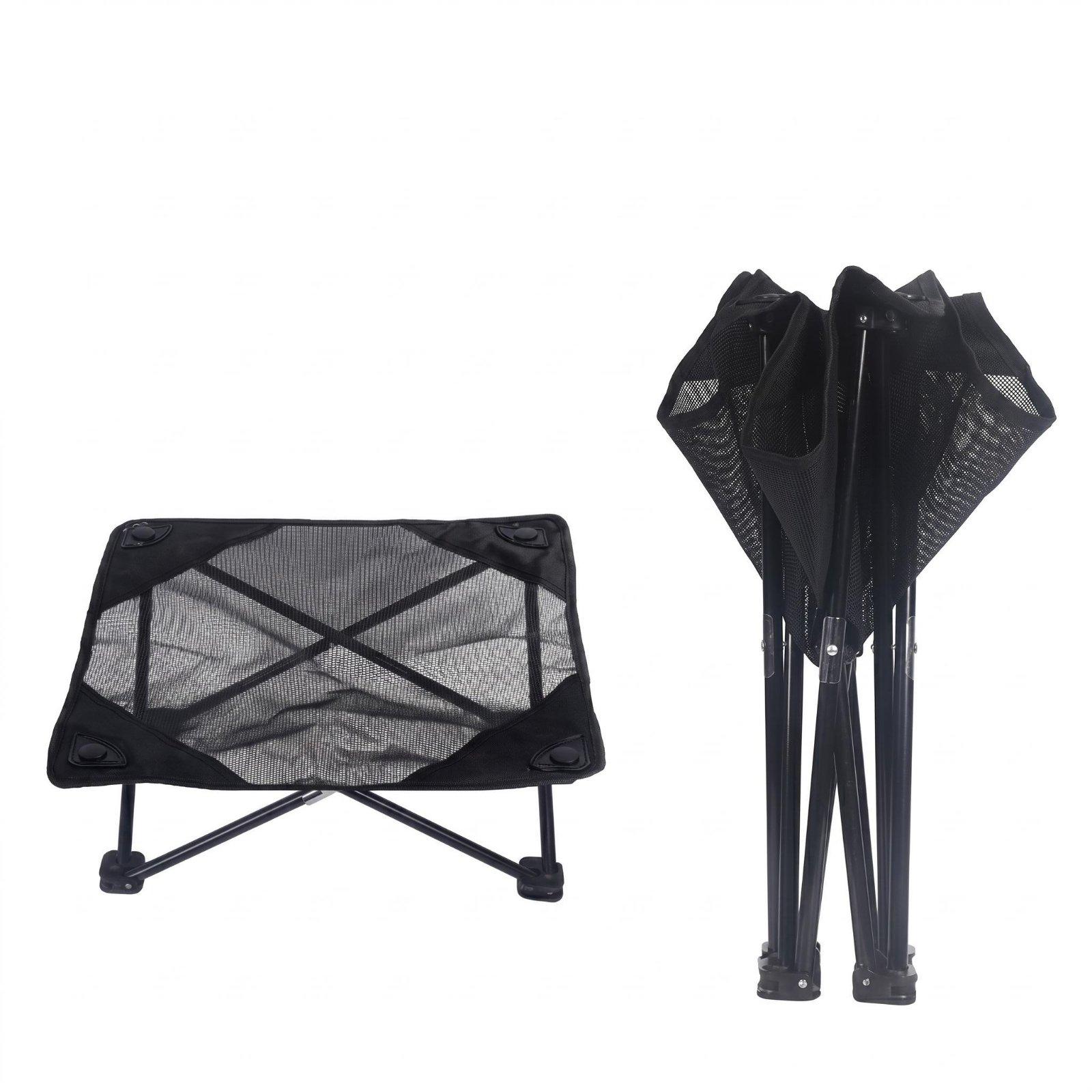 Outdoor Camping Dog Bed - แท่นพักผ่อนกลางแจ้งแบบยกสูงสำหรับสัตว์เลี้ยง เตียงนอนเย็นแบบพกพาสำหรับสุนัข ใช้ได้ทุกฤดูกาลที่บ้านหรือแคมป์ปิ้ง