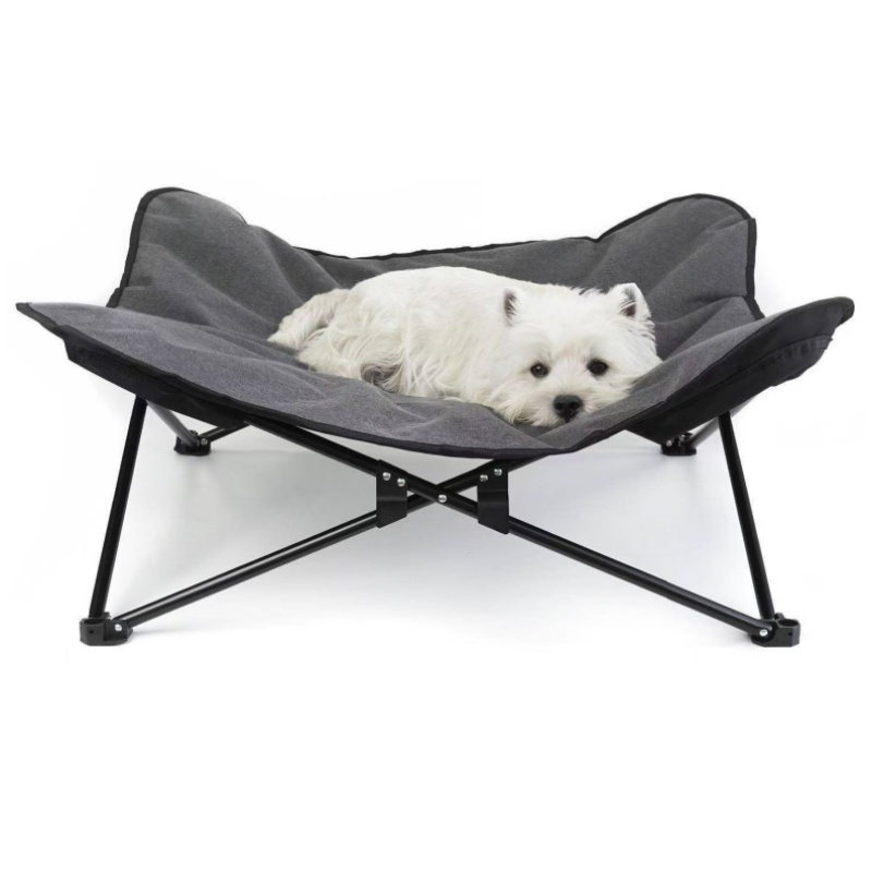 Outdoor Camping Dog Bed - เตียงสัตว์เลี้ยงกลางแจ้งCampingแมวสุนัขเตียงพับMoisture Proof Leave GroundสูงเตียงแบบพกพาKennelสําหรับTeddy Corgi Shiba