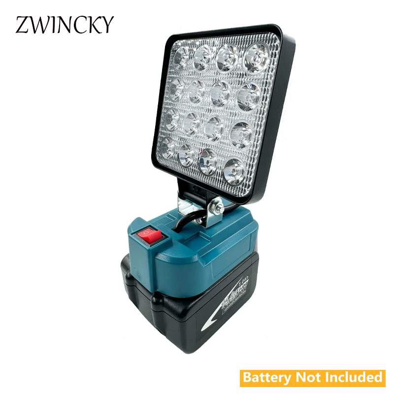 Outdoor Camping Adventure Lamp - ไฟฉายแบตเตอรี่ LED สําหรับ Makita 18V แบตเตอรี่ไฟ