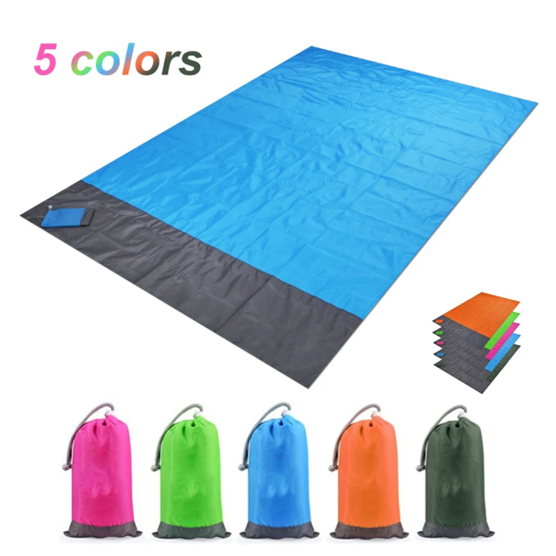 Outdoor Camping Mat Waterproof - เสื่อปิกนิกแบบพับได้กันน้ำ น้ำหนักเบา พกพาสะดวก ผ้าห่มกลางแจ้ง กันทราย เสื่อชายหาด