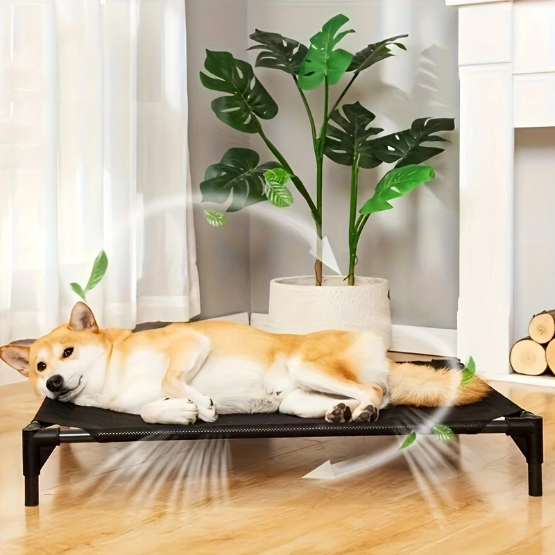 Outdoor Camping Dog Bed - Cooling Liqued Dog Bed - ยกสําหรับสุนัข,