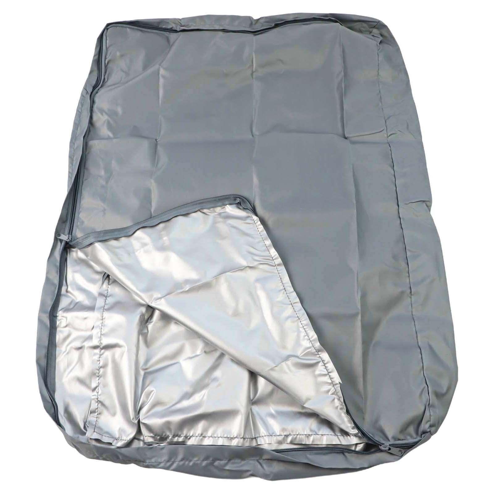 Outdoor Camping Dog Bed - ผ้าคลุมเตียงสุนัขสำหรับกลางแจ้ง ผ้าอ็อกซ์ฟอร์ด 210D พร้อมซิปซ่อน ผ้าคลุมเตียงแมวกันน้ำ แผ่นรองนอนสำหรับตั้งแคมป์กลางแจ้ง