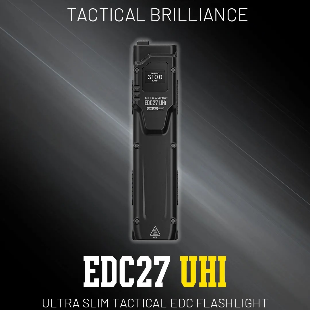 Outdoor Camping Lighting - ไฟฉายยุทธวิธี Convoy UHi EDC 3100 ลูเมนส์