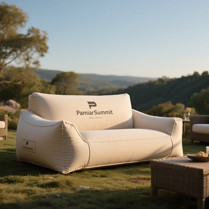 Inflatable Mattress - โซฟาเป่าลมอัตโนมัติ, ที่นอนลมพกพาสำหรับกิจกรรมกลางแจ้ง, เก้าอี้เป่าลมสำหรับพักผ่อนที่บ้านและแคมป์ปิ้ง