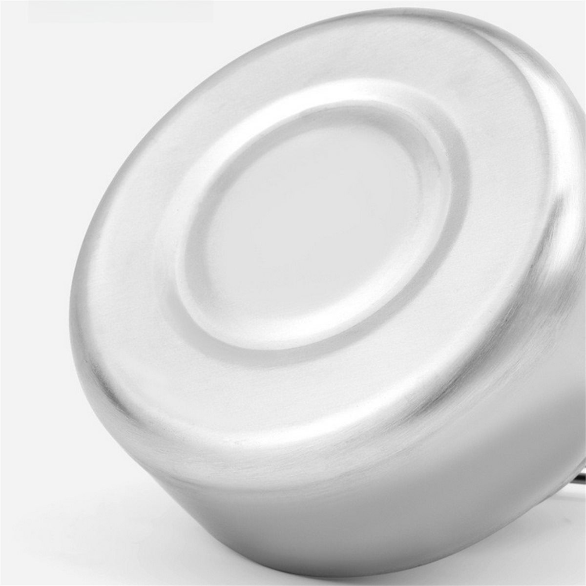 Outdoor Camping Kettle - กาต้มน้ำสแตนเลสแบบสองหูจับ ขนาด 1.3 ลิตร พกพาสะดวก สำหรับการเดินป่าและตั้งแคมป์