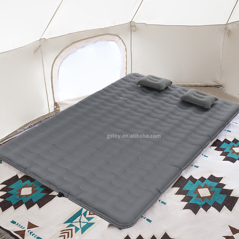 Inflatable Mattress - ที่นอนเป่าลมสำหรับตั้งแคมป์ STLF แบบหนาพิเศษ ทำจาก PVC และไนลอน
