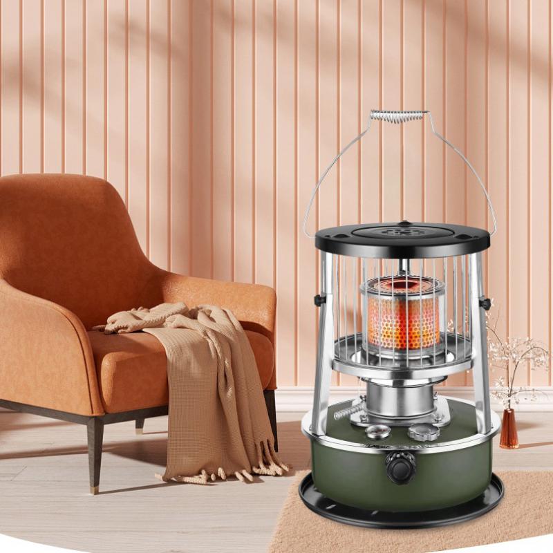 Outdoor Camping Heater For Tent - เครื่องทําความร้อนเตาน้ํามันก๊าดแบบพกพาสําหรับการตั้งแคมป์, ความจุถังน้ํามัน, อุปกรณ์กลางแจ้ง, เต็นท์, ปิกนิก, ตกปลาน้ําแข็ง,