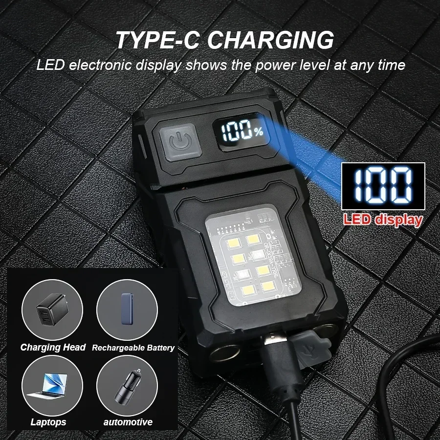 ไฟฉาย LED แบบชาร์จไฟได้ผ่านพอร - Outdoor Camping Lighting บทวิจารณ์และราคา