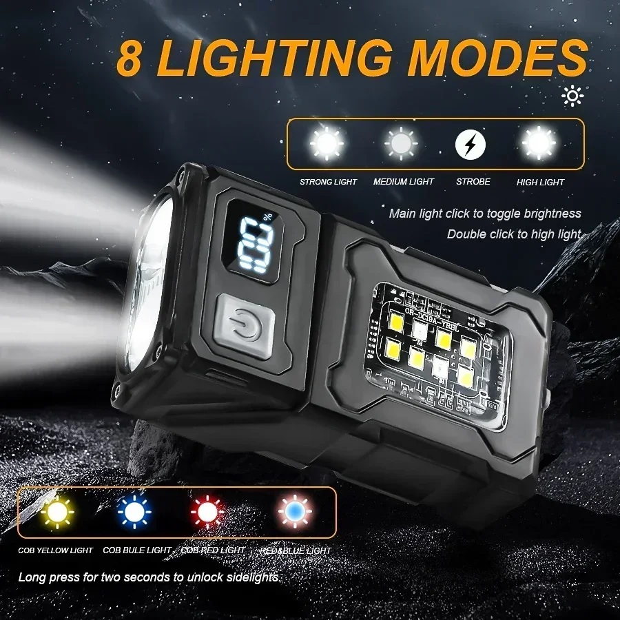 ไฟฉาย LED แบบชาร์จไฟได้ผ่านพอร - Outdoor Camping Lighting บทวิจารณ์และราคา