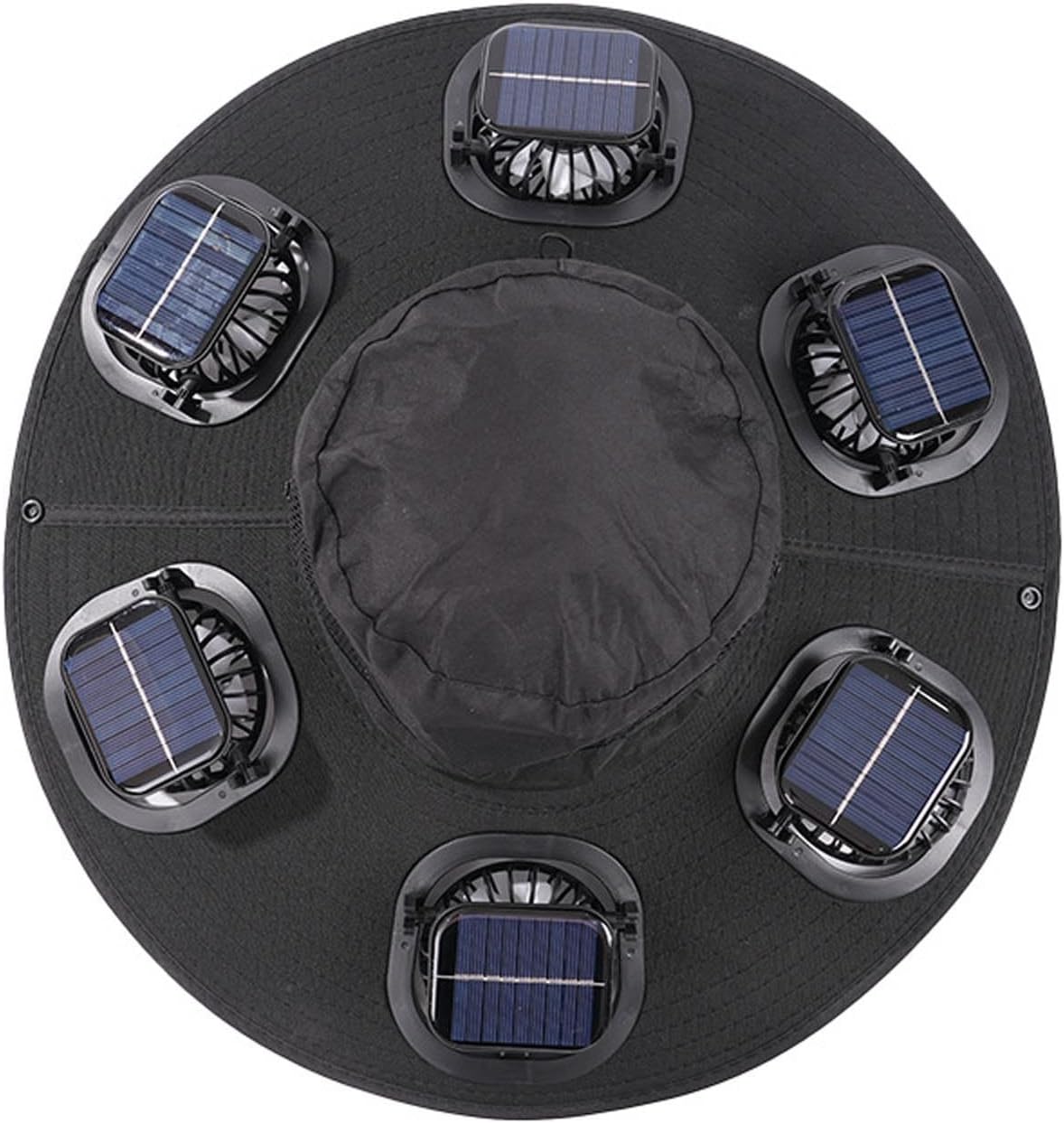 หมวกกันแดดพัดลม 6 ใบพัด รุ่น 2 - Outdoor Camping Fan บทวิจารณ์และราคา