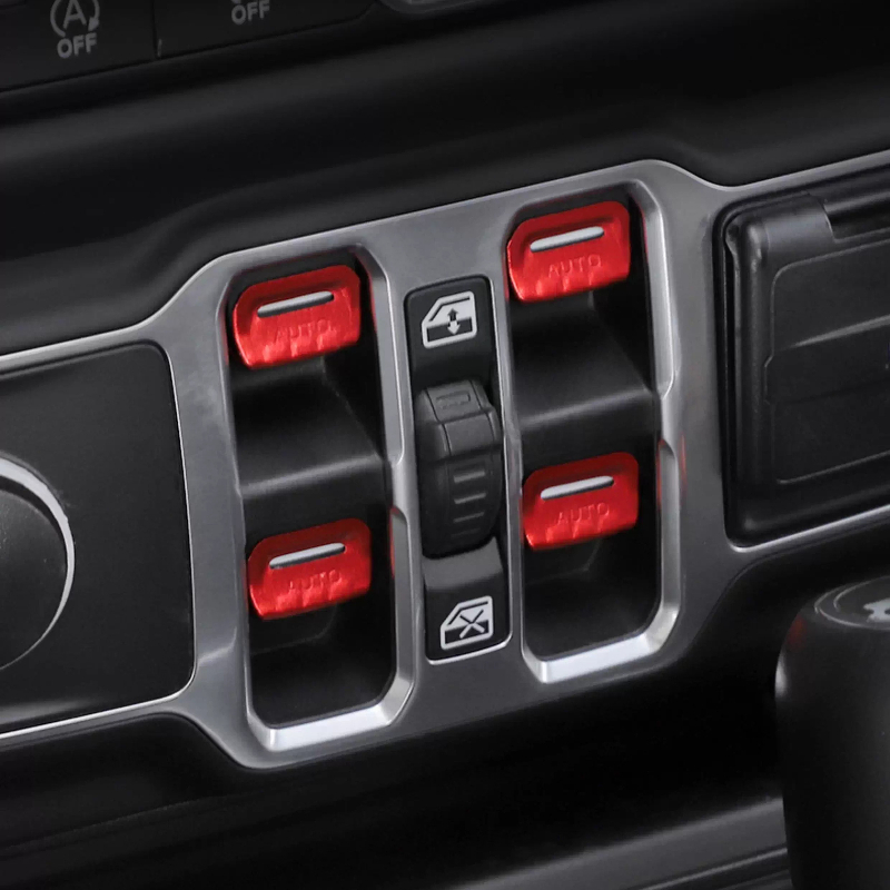 ฝาครอบปุ่มสวิตช์หน้าต่างสำหรับ - Outdoor Camping Jeep บทวิจารณ์และราคา