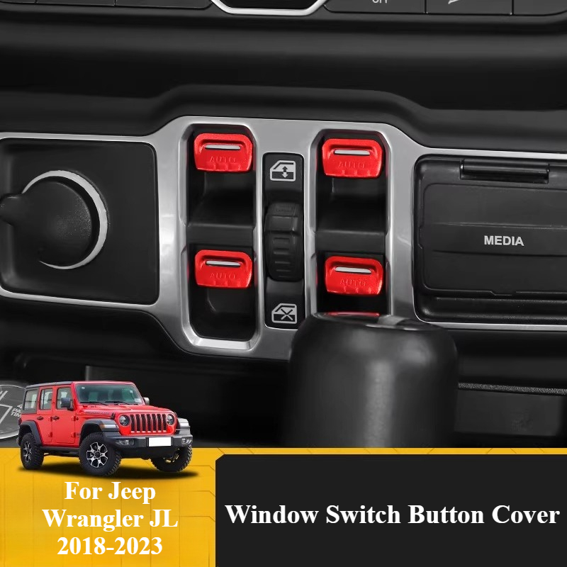 ฝาครอบปุ่มสวิตช์หน้าต่างสำหรับ - Outdoor Camping Jeep บทวิจารณ์และราคา