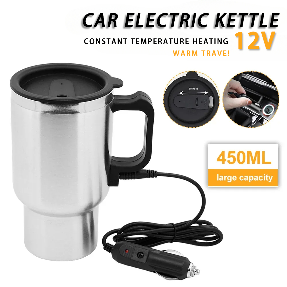 ไฟฟ้าเครื่องทําความร้อนรถกาต้ม - Outdoor Camping Kettle บทวิจารณ์และราคา
