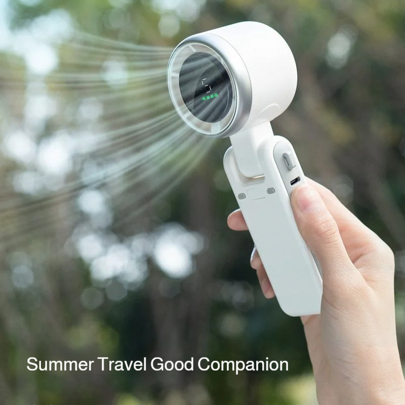 พัดลมแขวนคอขนาดเล็กกลางแจ้ง อา - Outdoor Camping Fan บทวิจารณ์และราคา