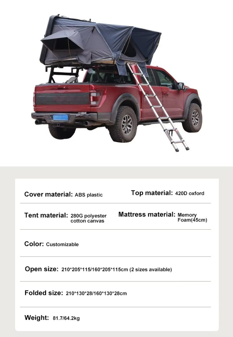 เต็นท์หลังคารถยนต์แบบเปลือกแข็ - Outdoor Camping Car Tent บทวิจารณ์และราคา