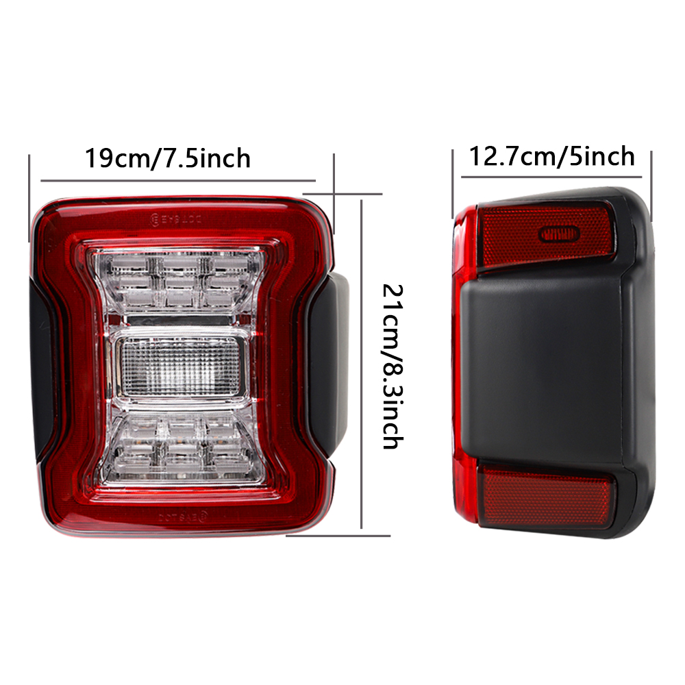 ไฟท้าย LED สําหรับ JEEP Wrangl - Outdoor Camping Jeep บทวิจารณ์และราคา
