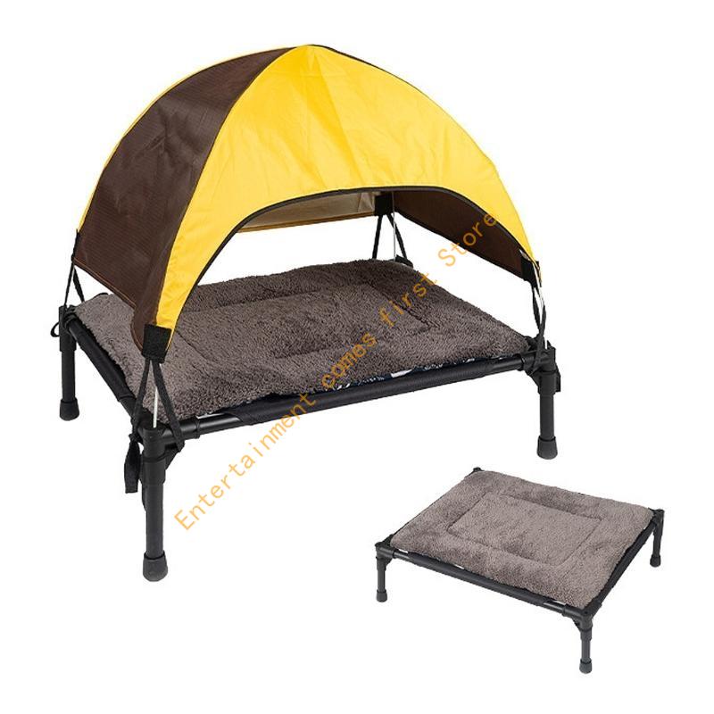 กลางแจ้งยกเตียงสุนัขที่ถอดออกไ - Outdoor Camping Dog Bed บทวิจารณ์และราคา