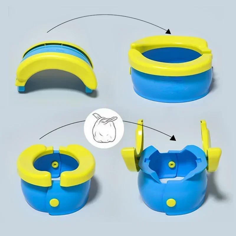 ที่นั่งฝึกขับถ่ายแบบพับได้สำหร - Outdoor Camping Toilet บทวิจารณ์และราคา