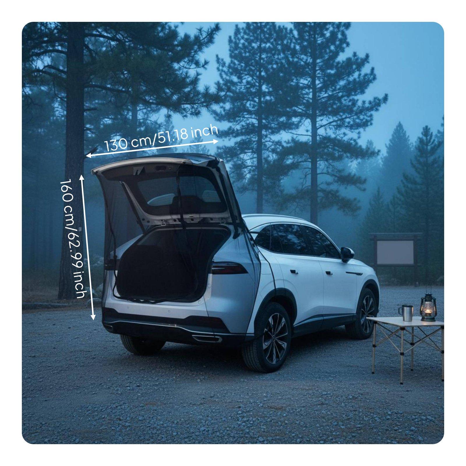 มุ้งกันยุงติดประตูหลังรถยนต์ ส - Outdoor Camping Car Tent บทวิจารณ์และราคา