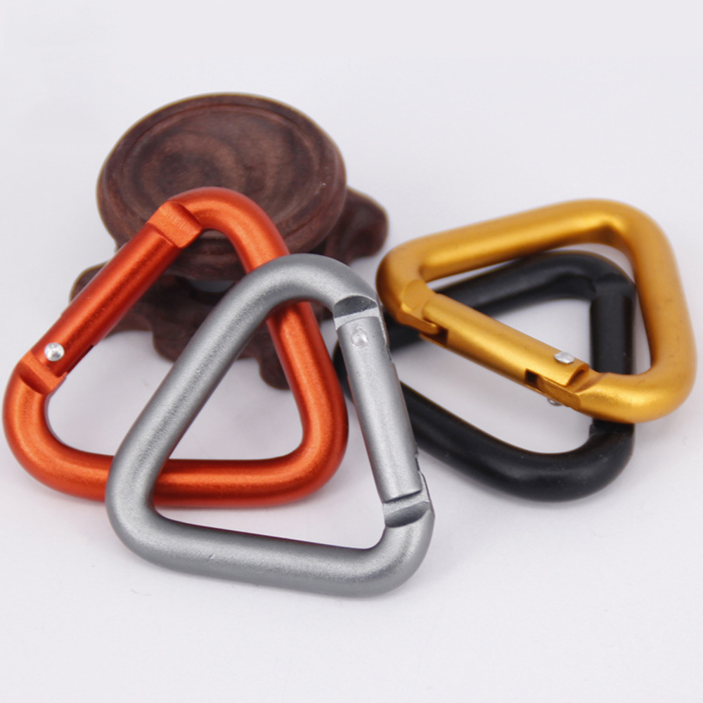 1 PC สามเหลี่ยม Carabiner Camp - Outdoor Camping Kettle บทวิจารณ์และราคา