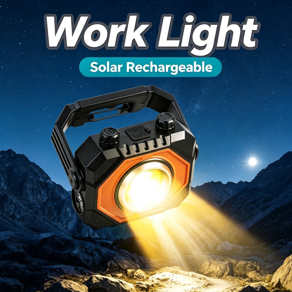 ไฟฉายทำงาน COB อเนกประสงค์รุ่น - Outdoor Camping Lighting บทวิจารณ์และราคา