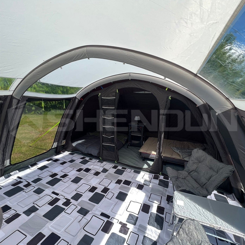 เต็นท์กันสาดพองลมสำหรับคาราวาน - Outdoor Camping Car Tent บทวิจารณ์และราคา