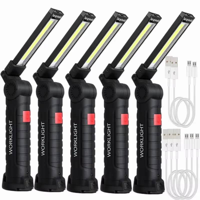 แบบพกพา COB ไฟฉาย LED USB ชาร์ - Outdoor Camping Adventure Lamp บทวิจารณ์และราคา