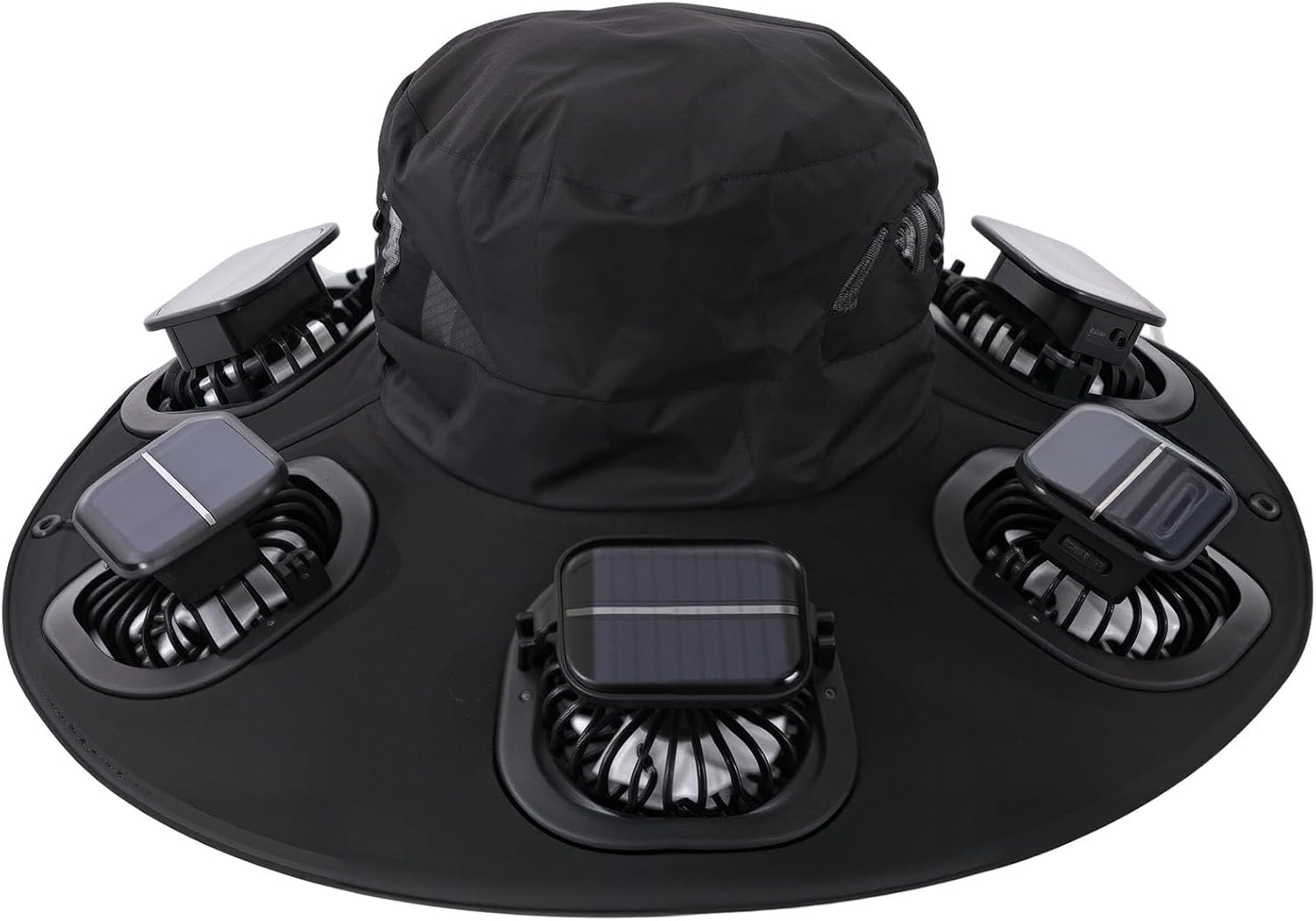 หมวกพัดลมพลังงานแสงอาทิตย์ 6 ใ - Outdoor Camping Fan บทวิจารณ์และราคา