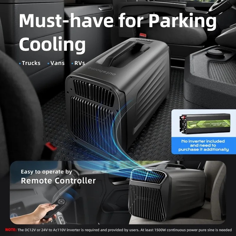 เครื่องปรับอากาศแบบพกพา 5200BT - Outdoor Camping Air Conditioner บทวิจารณ์และราคา