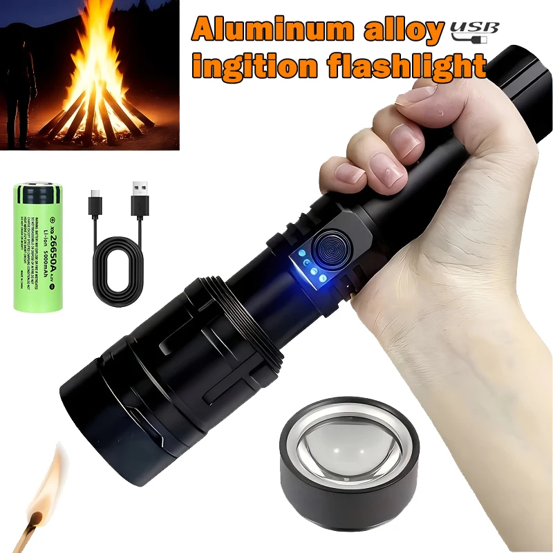 ไฟฉายที่ทรงพลังเป็นพิเศษ ไฟฉาย - Outdoor Camping Adventure Lamp บทวิจารณ์และราคา