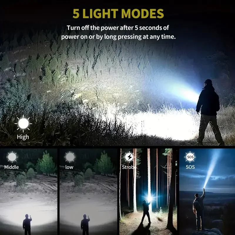 ไฟฉายที่ทรงพลังเป็นพิเศษ ไฟฉาย - Outdoor Camping Adventure Lamp บทวิจารณ์และราคา