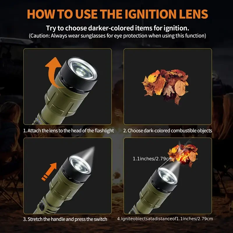 ไฟฉายที่ทรงพลังเป็นพิเศษ ไฟฉาย - Outdoor Camping Adventure Lamp บทวิจารณ์และราคา