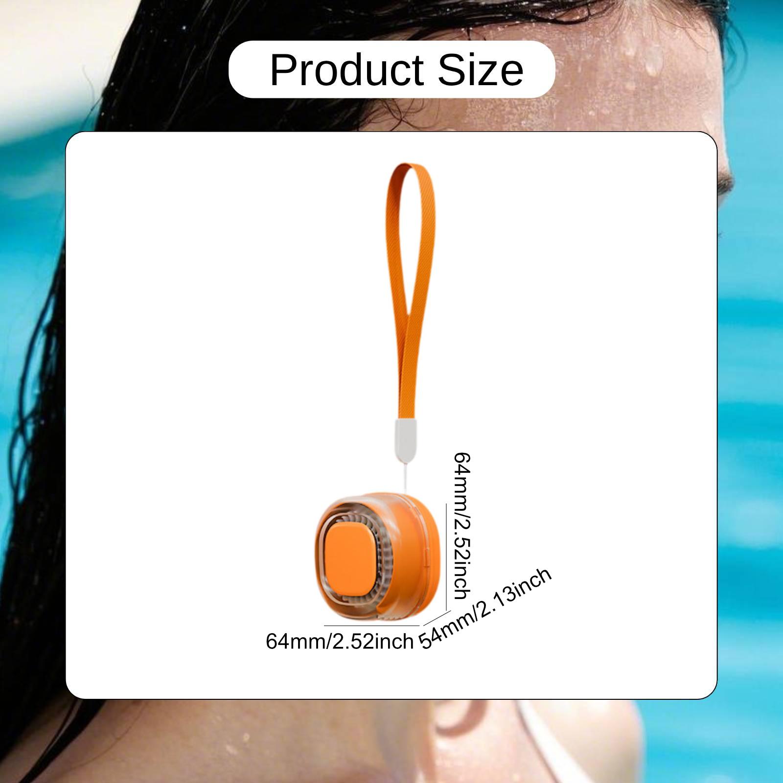 พัดลมพกพาแบบหนีบเอว ชาร์จไฟได้ - Outdoor Camping Fan บทวิจารณ์และราคา