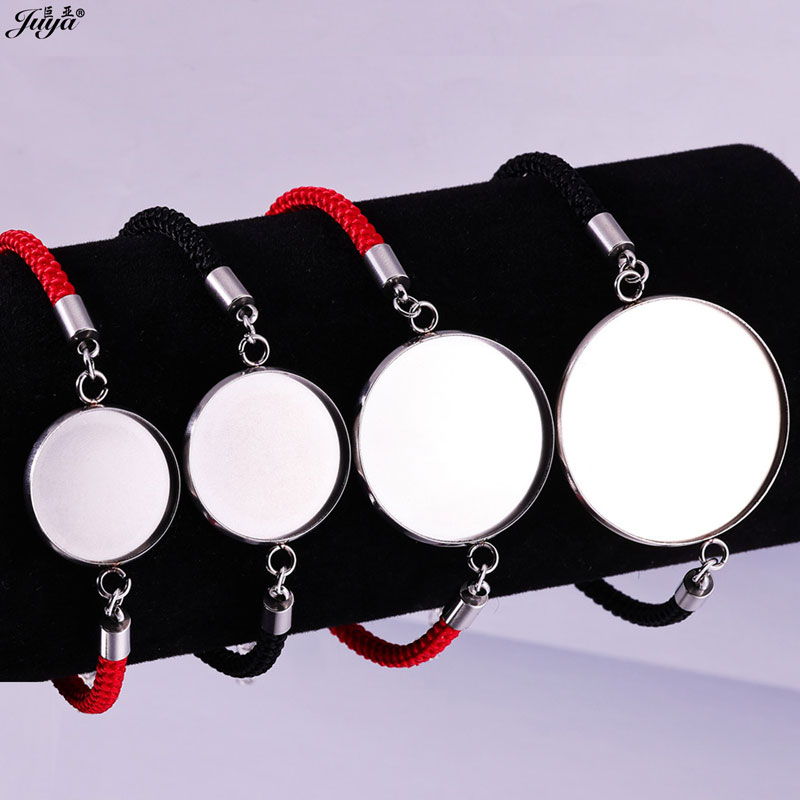 4 ชิ้น/ล็อต 18-30 มม.สแตนเลสสต - Paracord Bracelet บทวิจารณ์และราคา