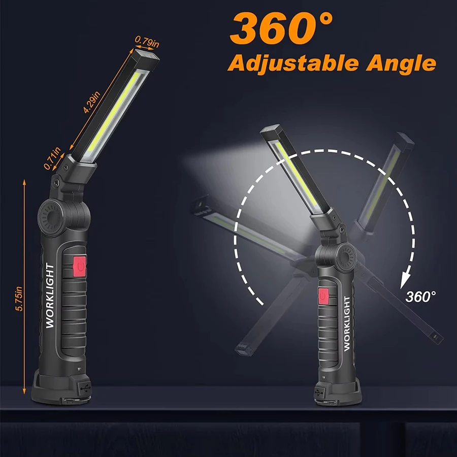 ไฟฉายแม่เหล็กแบบชาร์จไฟได้แบบพ - Camping Lantern บทวิจารณ์และราคา