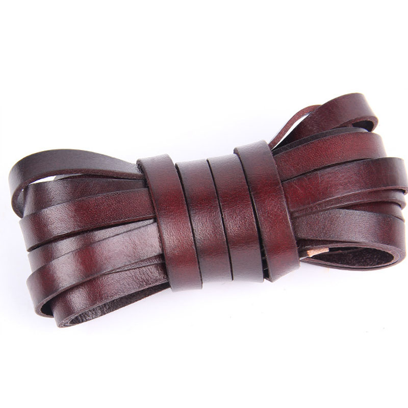 2 เมตร 1-20 มม.Retro หนังแบนรอ - Paracord Bracelet บทวิจารณ์และราคา