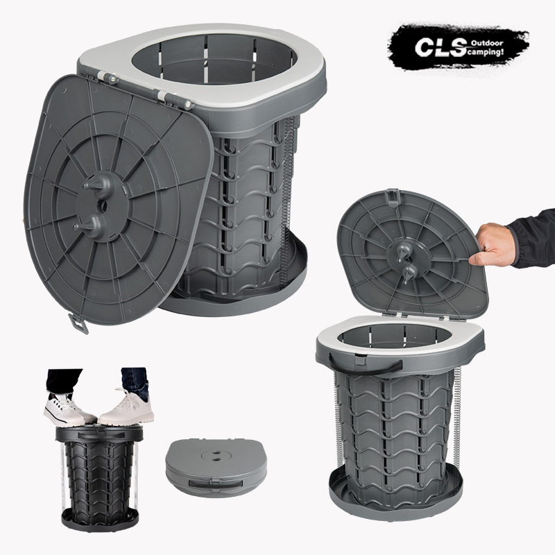ห้องน้ำกลางแจ้งแบบพกพา สำหรับต - Outdoor Camping Toilet บทวิจารณ์และราคา