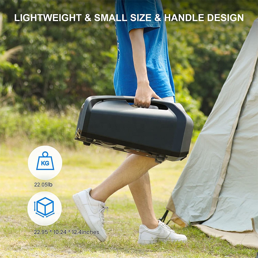 เต็นท์พกพาสำหรับตั้งแคมป์กลางแ - Outdoor Camping Air Conditioner บทวิจารณ์และราคา