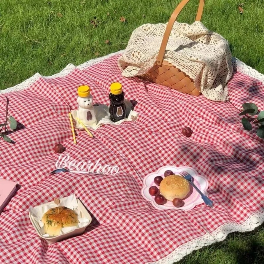 เสื่อปิกนิกกลางแจ้ง 1 ชิ้น, ผ้ - Outdoor Camping Mat Waterproof บทวิจารณ์และราคา