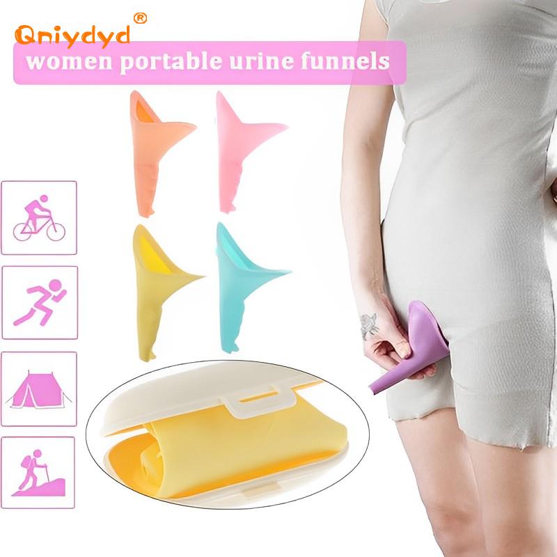 กรวยปัสสาวะแบบพกพาสำหรับผู้หญิ - Outdoor Camping Toilet บทวิจารณ์และราคา