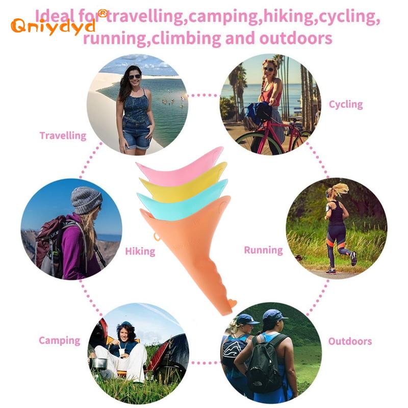 กรวยปัสสาวะแบบพกพาสำหรับผู้หญิ - Outdoor Camping Toilet บทวิจารณ์และราคา