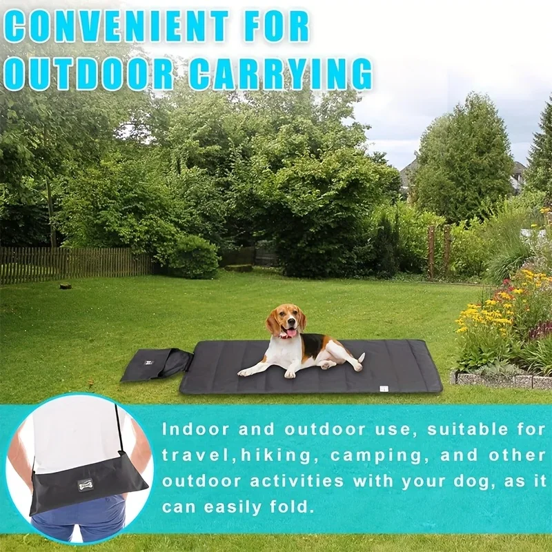 แผ่นรองสัตว์เลี้ยงพับได้ขนาด 1 - Outdoor Camping Mat Waterproof บทวิจารณ์และราคา
