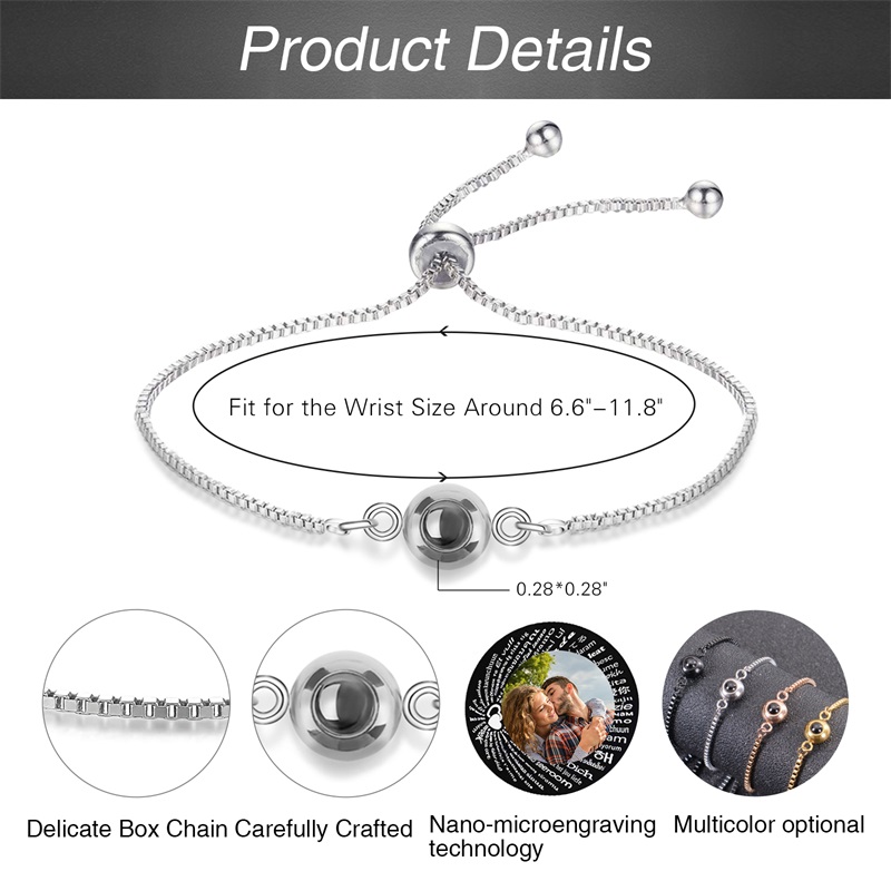 ภาพที่กําหนดเองสร้อยข้อมือส่วน - Paracord Bracelet บทวิจารณ์และราคา