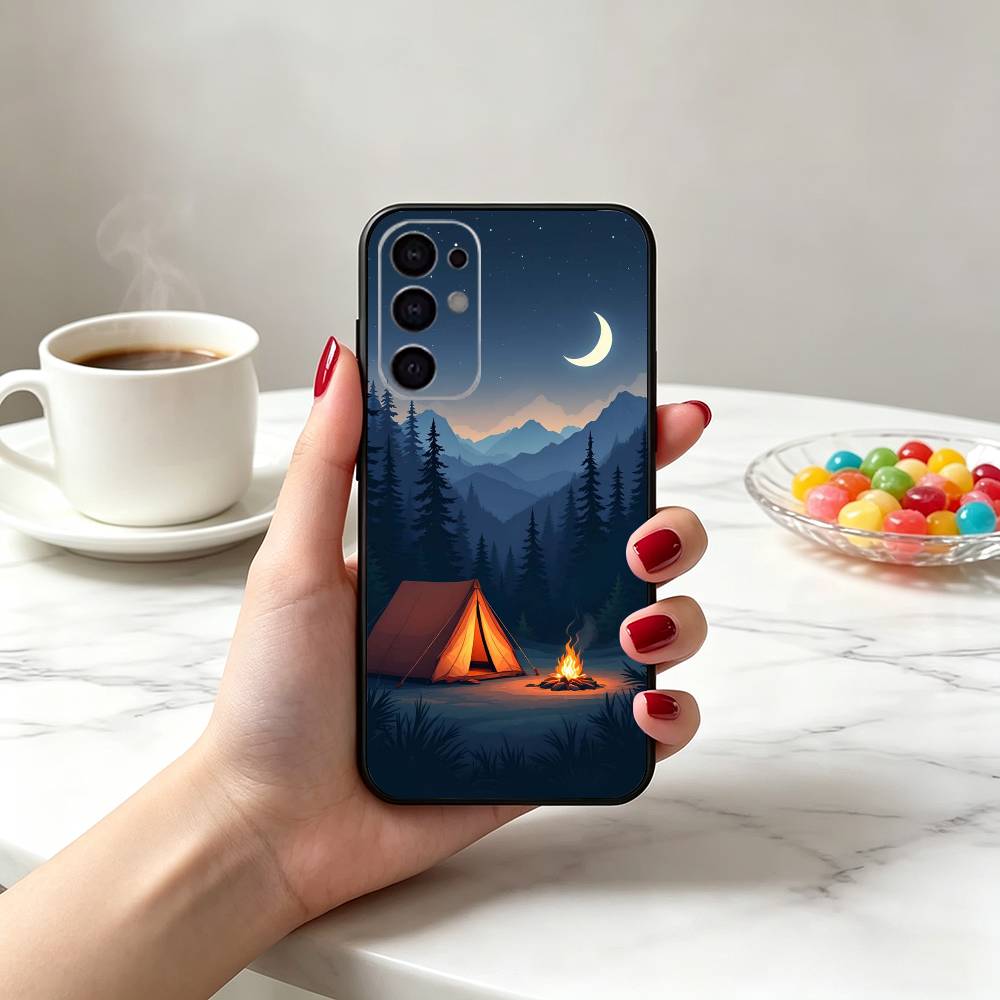เคสโทรศัพท์ลายธรรมชาติภูเขาสำห - Outdoor Camping Quotes บทวิจารณ์และราคา