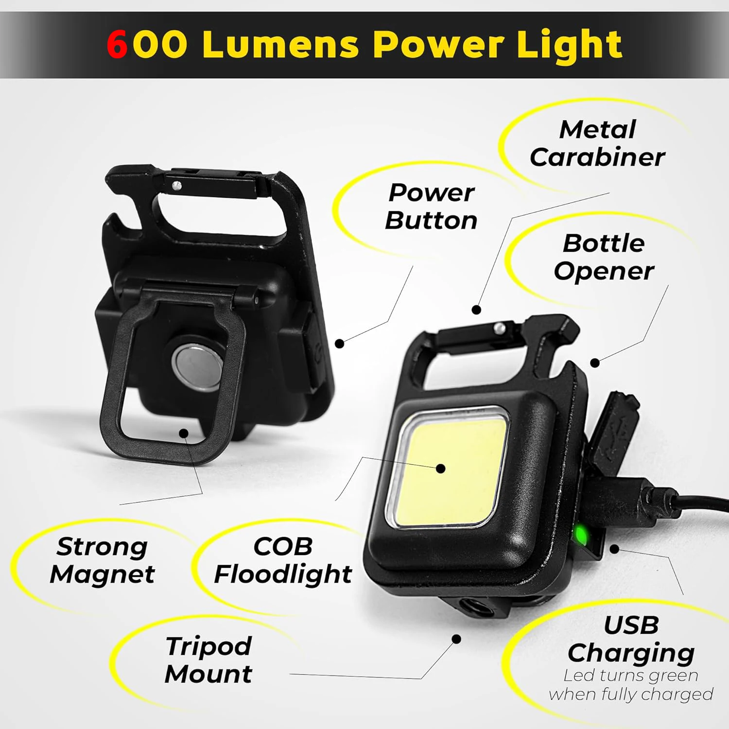 ไฟฉายพกพาแบบพวงกุญแจ มินิอเนกป - Outdoor Camping Lighting บทวิจารณ์และราคา