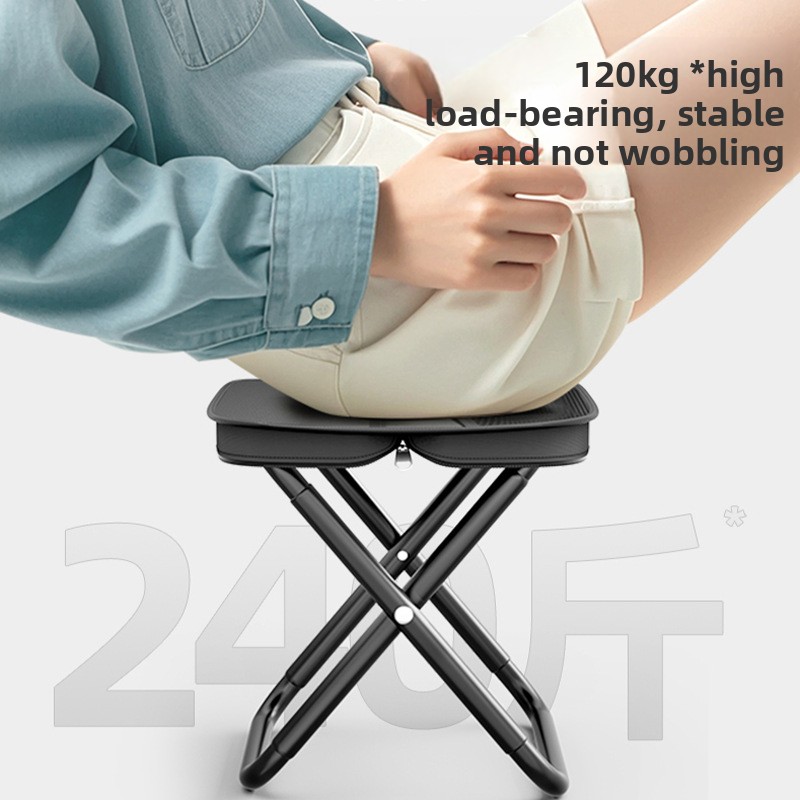 เก้าอี้พับสำหรับพักผ่อนกลางแจ้ - Outdoor Camping High Chair บทวิจารณ์และราคา