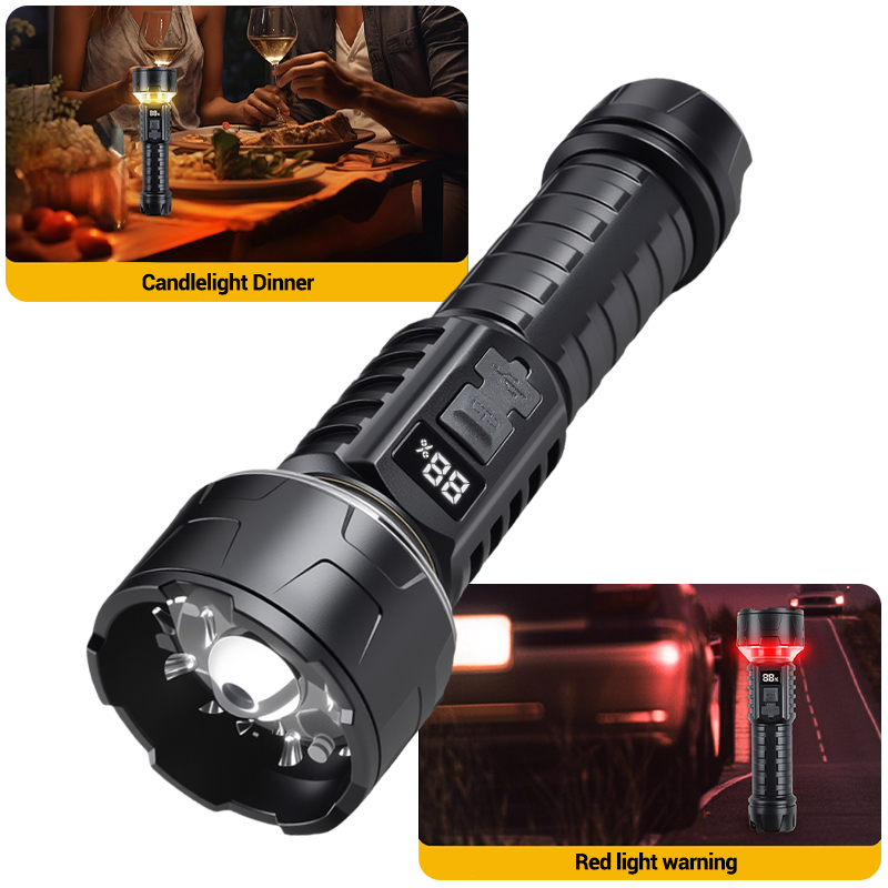 ไฟฉาย LED แบบ COB แบบชาร์จไฟได - Outdoor Camping Lighting บทวิจารณ์และราคา