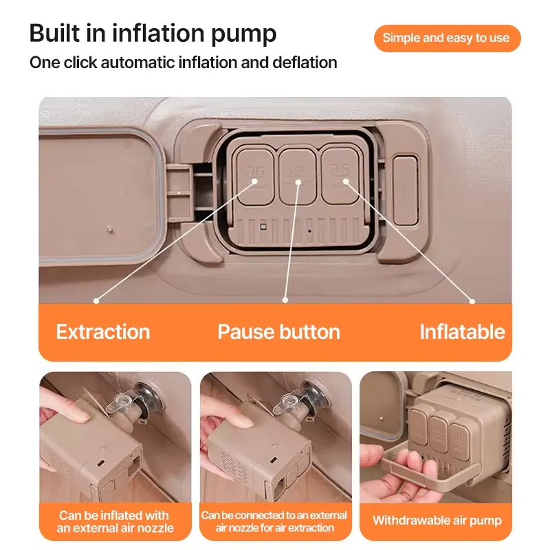 ที่นอนลมพีวีซีแบบพกพาสำหรับตั้ - Inflatable Mattress บทวิจารณ์และราคา