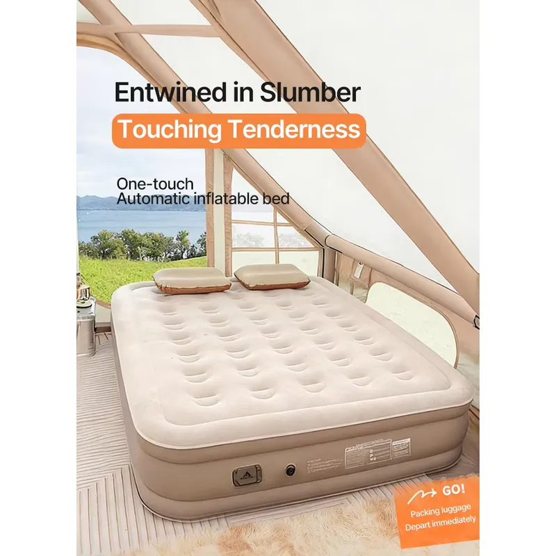 ที่นอนลมพีวีซีแบบพกพาสำหรับตั้ - Inflatable Mattress บทวิจารณ์และราคา